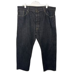 Levi's Jeans 42x30 (actual 28) 501 Original Shrink to Fit STF Black Non Stretch